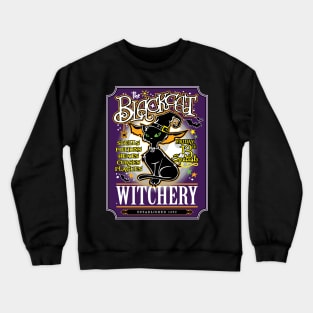 Jim8ball - Black Cat Witchery Crewneck Sweatshirt